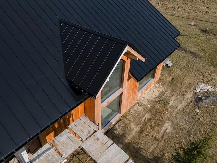 Custom metal roofing